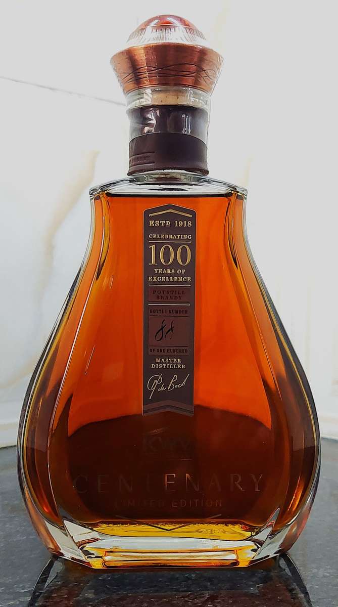 KWV 100 YEAR OLD BRANDY - CENTENARY LIMITED EDITION NO.88/100