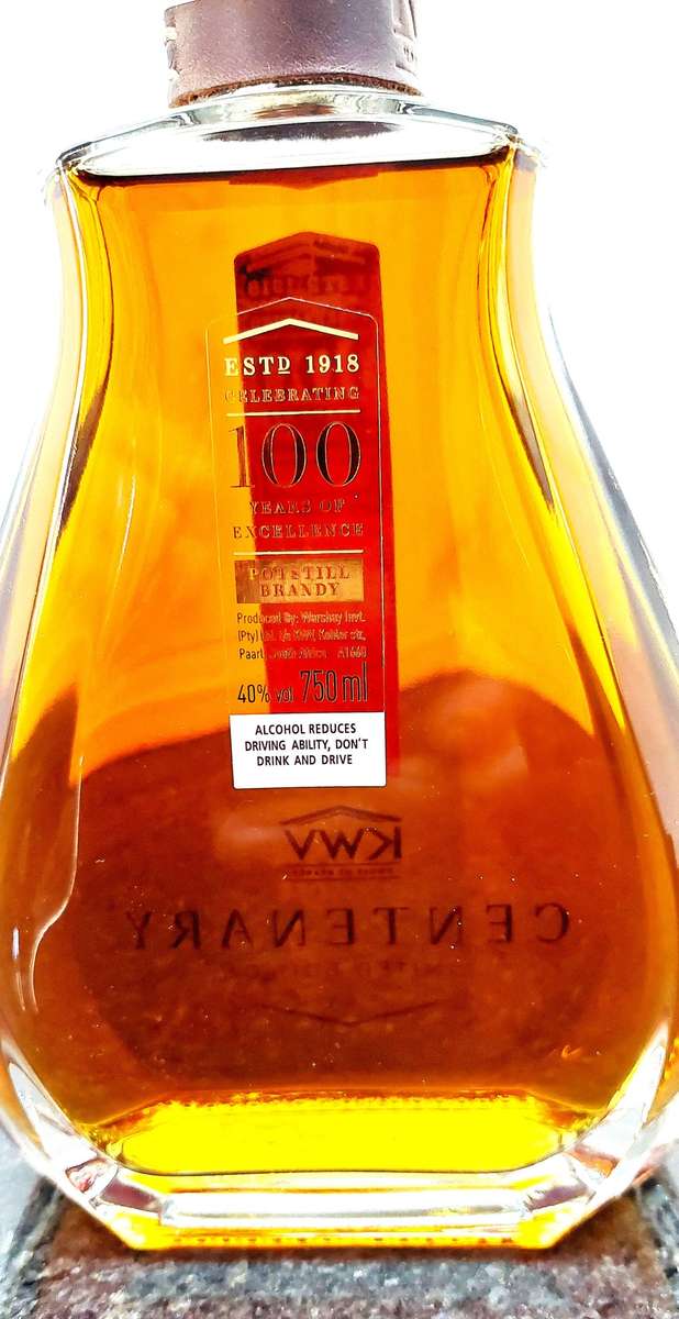 KWV 100 YEAR OLD BRANDY - CENTENARY LIMITED EDITION NO.88/100