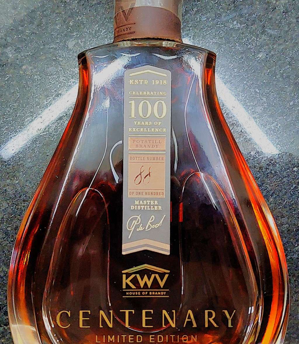 KWV 100 YEAR OLD BRANDY - CENTENARY LIMITED EDITION NO.88/100