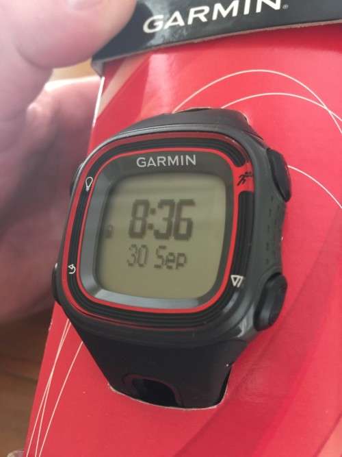 Garmin Forerunner 10 Watch, never used, see photos.