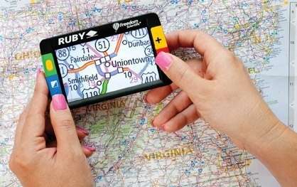 Ruby HD hand held magnificatior, Freedom Scientific with box for sale.