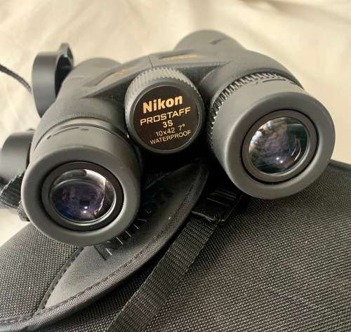 Nikon Prostaff 3s 10x42 Binoculars, never used.