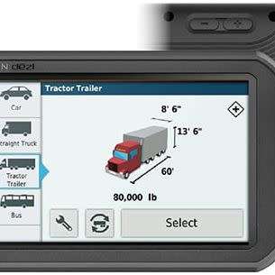 Garmin Fleet 790 Fleet telematics tablet with modem and integrated Dash Cam