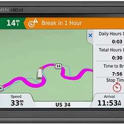 Garmin Fleet 790 Fleet telematics tablet with modem and integrated Dash Cam
