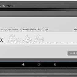 Garmin Fleet 790 Fleet telematics tablet with modem and integrated Dash Cam