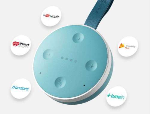 Mobvoi TicHome Mini A splash proof smart speaker with Google Assist.