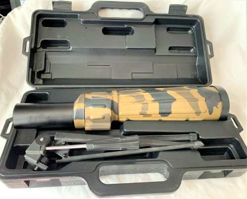 Tasco 18-36x50mm World Class Zoom Spotting Scope Camouflage with Tripod in Box