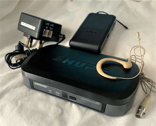 Shure PG4 Receiver, Bodypack and Wireless On-Ear Microphone