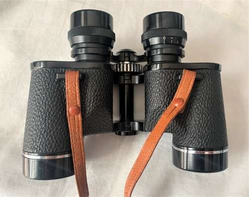 Vesper Luminous Ring 8x30 Binoculars in Original Leather Case - as per photo