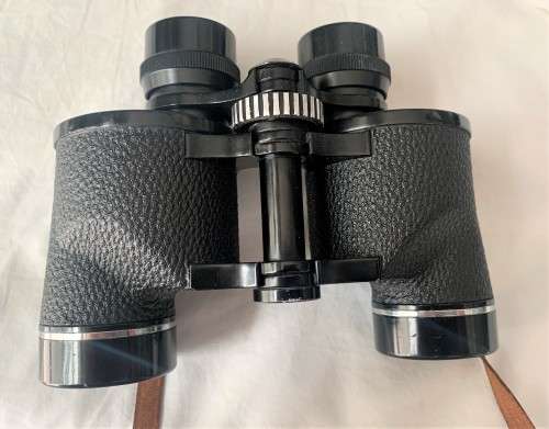 Vesper Luminous Ring 8x30 Binoculars in Original Leather Case - as per photo
