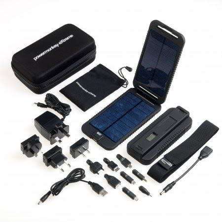 Solar Charger with lots of extras, Extreme Portable Powermonkey.