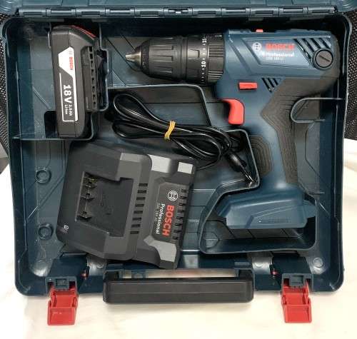 Bosch GSB 180-LI Impact Drill 1 x 2,0Ah Battery, Charger and Case included.