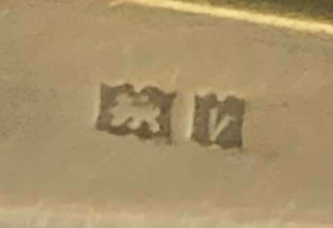 Dunhill silver cigarette holder, in box.