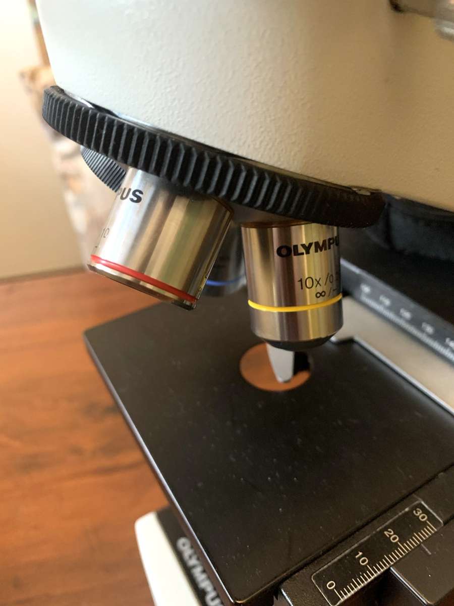 Olympus CX21 Microscope, never used retails for R15000 and more.