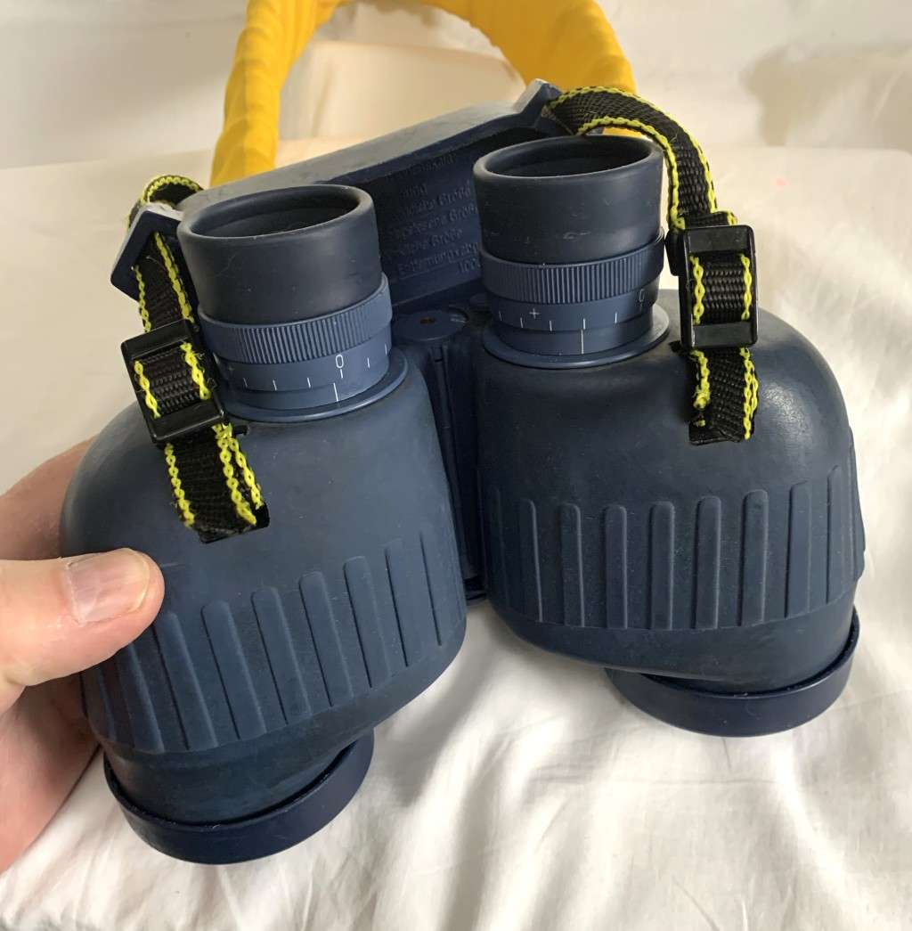 Steiner Marine-Military Binoculars commandant II 7x50 S Binoculars BW with Illuminated Compass.