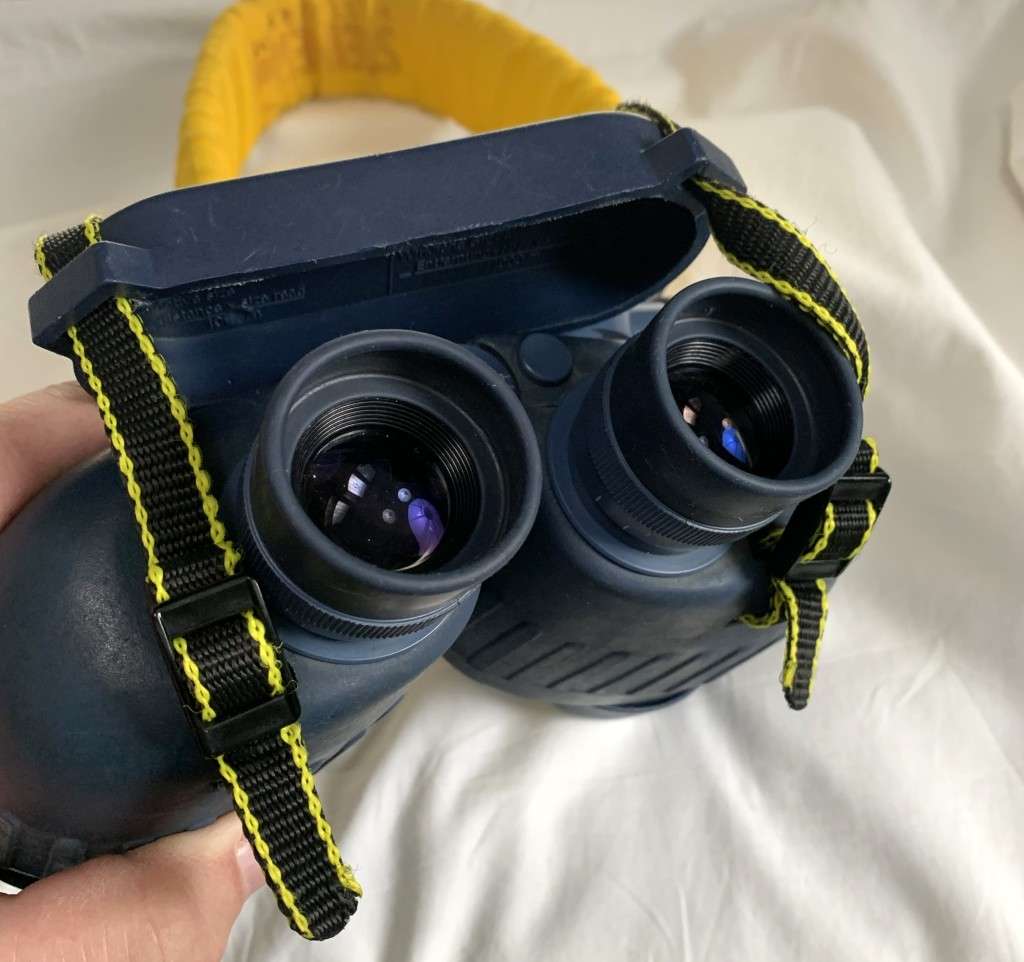 Steiner Marine-Military Binoculars commandant II 7x50 S Binoculars BW with Illuminated Compass.