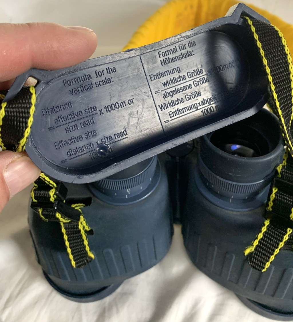 Steiner Marine-Military Binoculars commandant II 7x50 S Binoculars BW with Illuminated Compass.