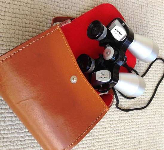 Rare vintage binoculars Carton 10x40 binoculars, made in Japan worth over R5000