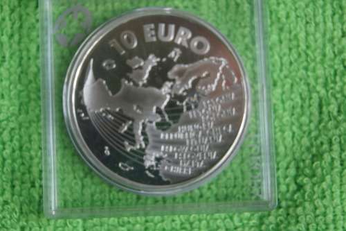 2004 Spain Silver Proof 10 Euro