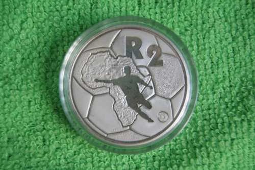 South Africa Proof Silver Victory Set - 95/96 Rugby and Bafana Bafana