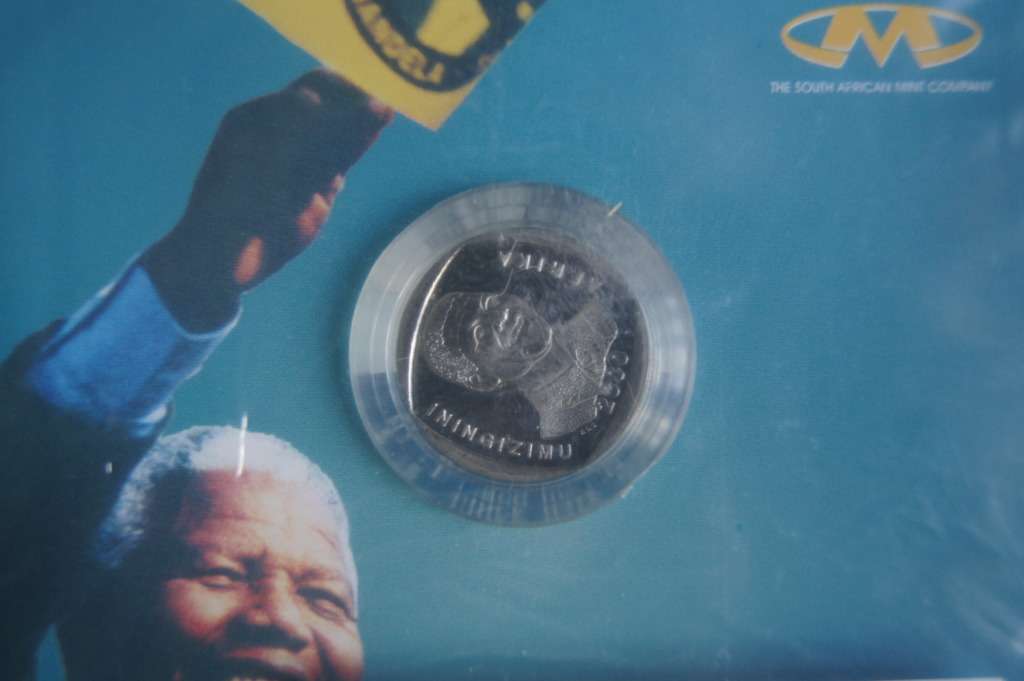 Sealed Nelson Mandela 2000 R5 in CD