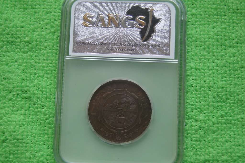 1892 ZAR Penny - SANGS AU55