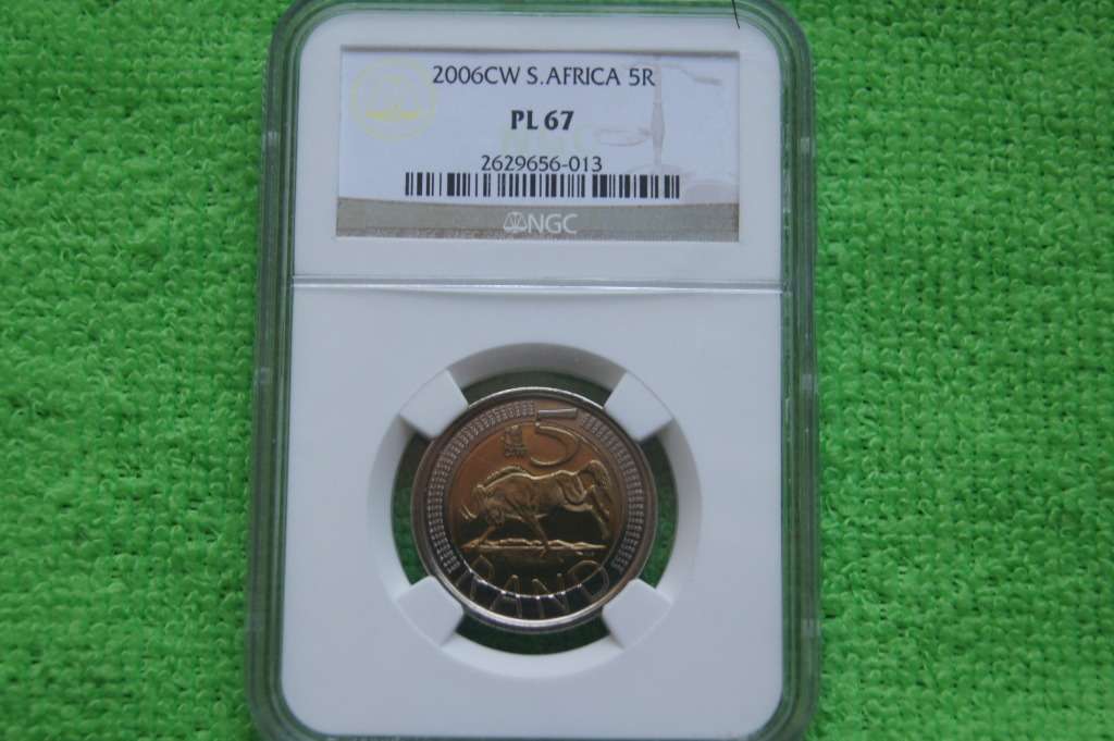 2006 CW South Africa R5 - NGC PL67