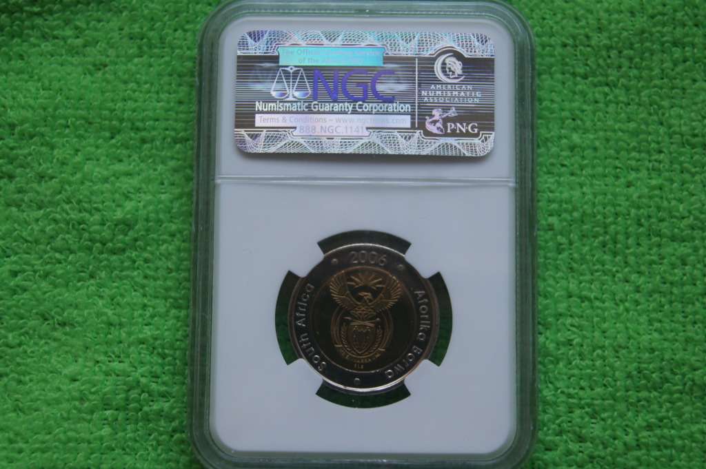 2006 CW South Africa R5 - NGC PL67