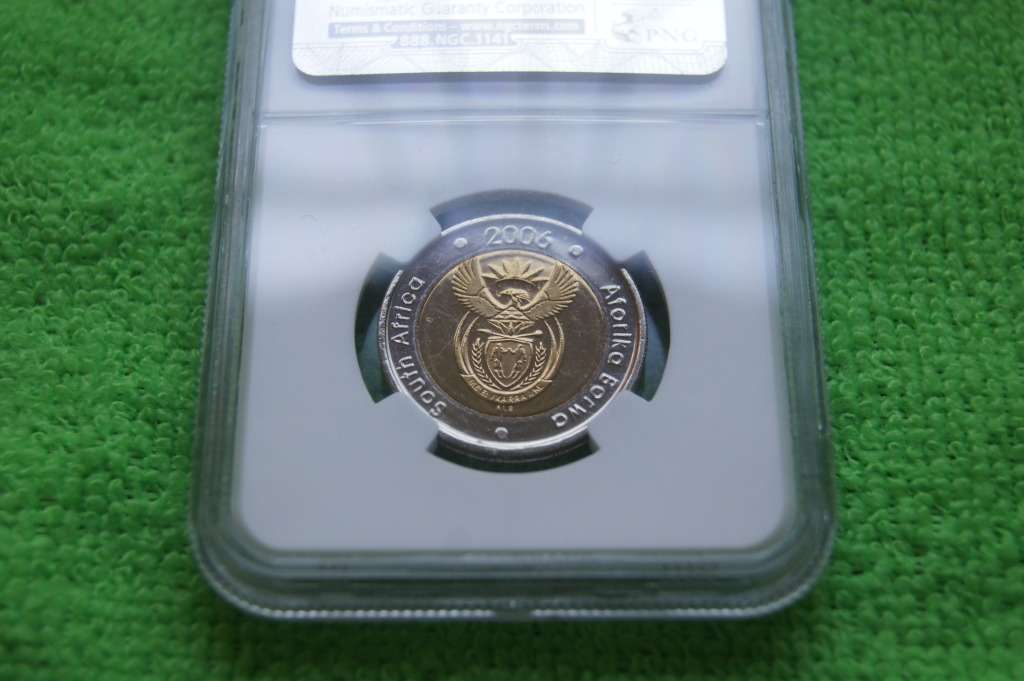 2006 CW South Africa R5 - NGC PL67
