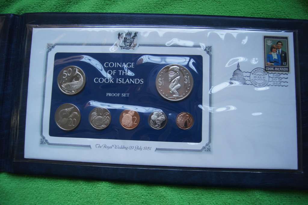 1981 Cook Islands First Day Cover Proof Set