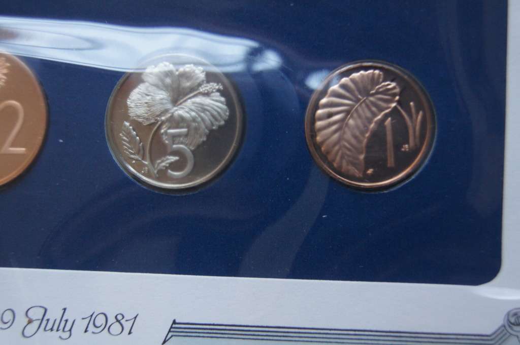 1981 Cook Islands First Day Cover Proof Set