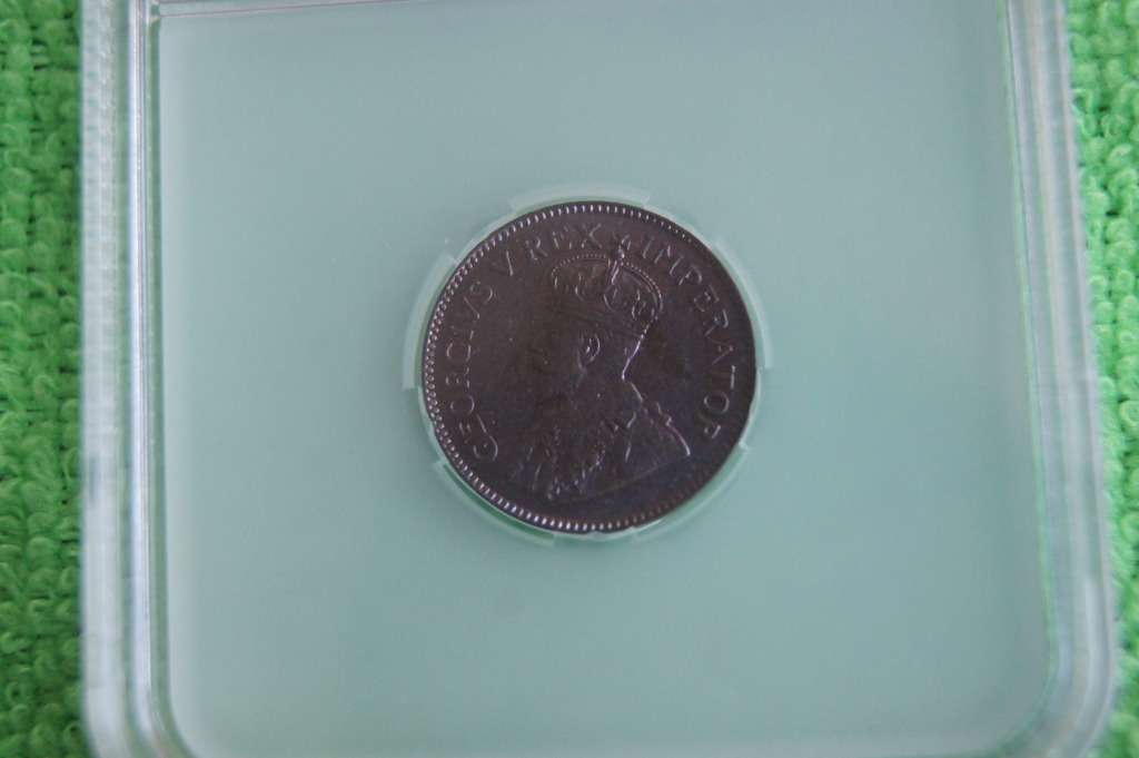 1924 South Africa Quarter Penny (Farthing) - MS64 BN