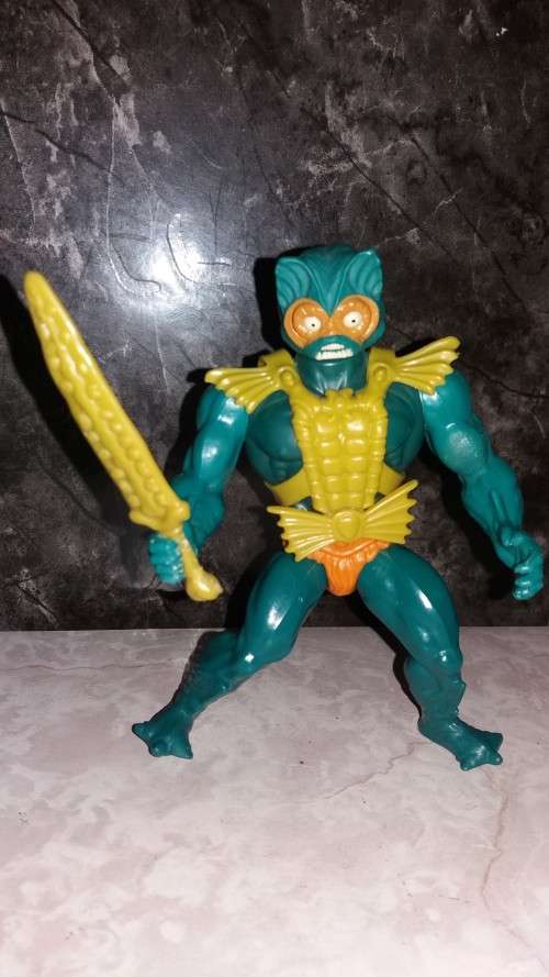 1982 Mer-Man Complete of He-Man-Masters of the Universe (MOTU) Vintage Figure