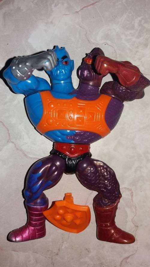 1985 Complete Two Bad of He-Man-Masters of the Universe (MOTU) Vintage Figure