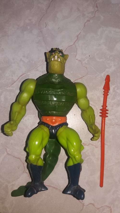 1984 Complete Whiplash of He-Man-Masters of the Universe #1 (MOTU) Vintage Figure