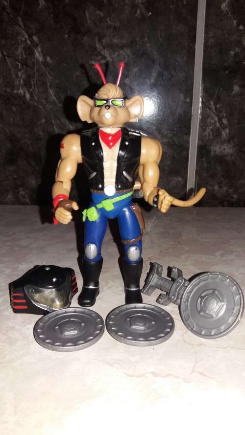 1993 Complete THROTTLE From Biker Mice From Mars Vintage Figure Galoob