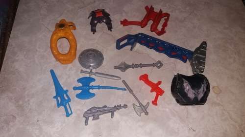 1982 Weopons Lot of He-Man-Masters of the Universe #2 (MOTU) Vintage Figure