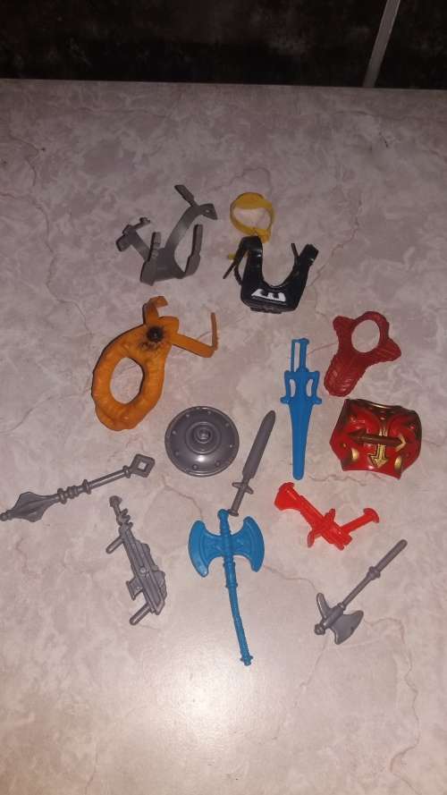 1982 Weopons Lot of He-Man-Masters of the Universe #3 (MOTU) Vintage Figure