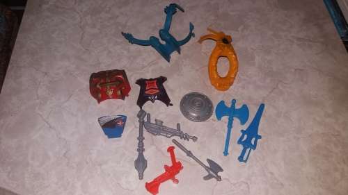 1982 Weopons Lot of He-Man-Masters of the Universe #5 (MOTU) Vintage Figure