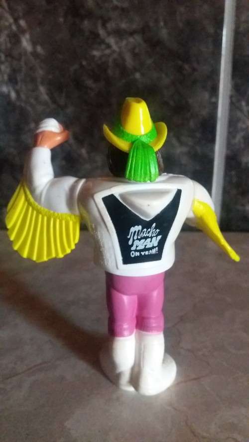 1992 WWF Macho Man Randy Savage Vintage Figure From Hasbro