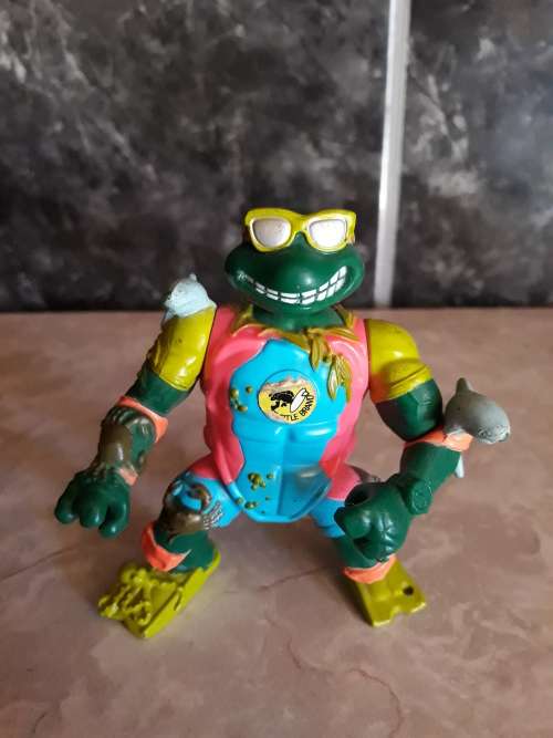 1990 Mike The Sewer Surfer Vintage Figure Teenage Mutant Ninja Turtles #3