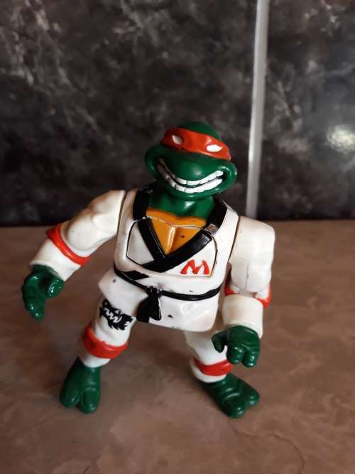 1992 Karate Choppin Mike Vintage Figure Teenage Mutant Ninja Turtles