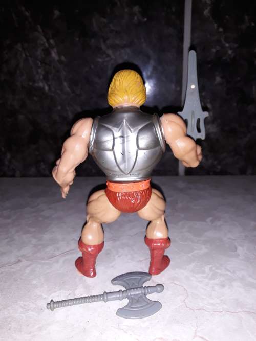 1984 Complete Battle Armor He-Man of He-Man Masters of the Universe #4 (MOTU) Vintage Figure
