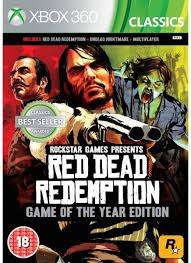 XBOX 360 Red Dead Redemption Goty