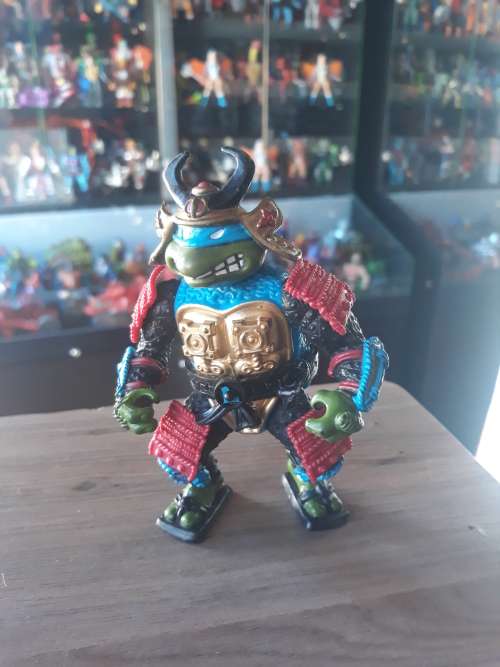 1990 Leo The Sewer Samurai Vintage Figure Teenage Mutant Ninja Turtles