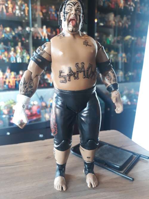 WWE 2004 Umaga Samoa Wrestling Figure Jakks Pacific