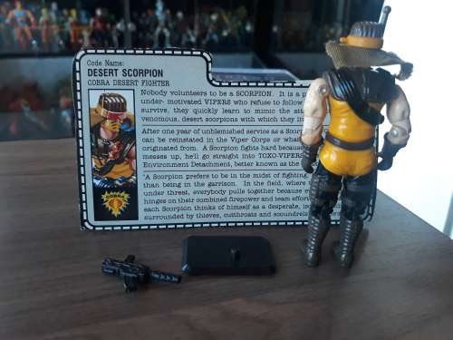 GI Joe 1991 Desert Scorpion Vintage Figures