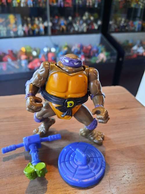 1991 Head Droppin Donatello Vintage Figure Teenage Mutant Ninja Turtles
