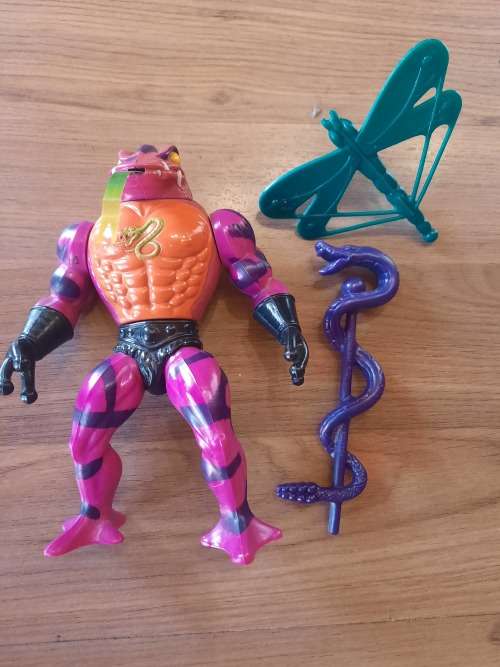 1986 Complete Tung Lashor of He-Man-Masters of the Universe #1947 (MOTU) Vintage Figure