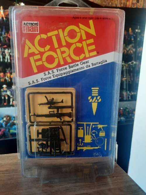MOC Action Force 1982 S.A.S Force Battle Gear Vintage Figure